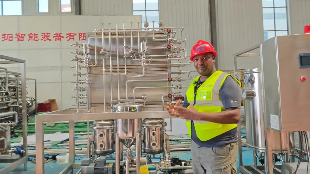 Kenyalı Ortak, Ayrıntılı Ekipman İncelemesi İçin Intop Machinery'ye Geri Dönüyor
