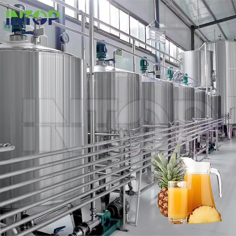 Ananas Suyu Üretim Hattı